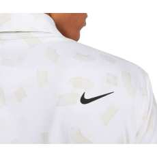 Polo Nike Dri-Fit Tour Micro Print White