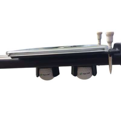 Porte-Carte avec Porte-Balles pour Chariot de Golf Flat Cat