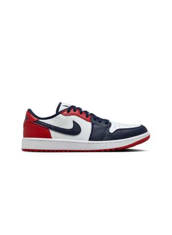 Chaussures Nike Air Jordan 1 Low G White Navy Red Présentation