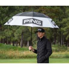 Parapluie Ping Tour Umbrella White/Black 68'' Lifestyle 3