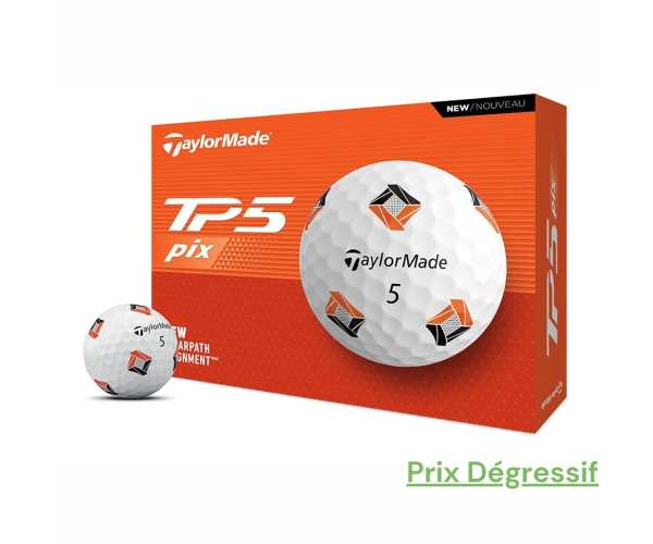 Balles Taylormade TP5 Pix 3.0 2024 Dozen