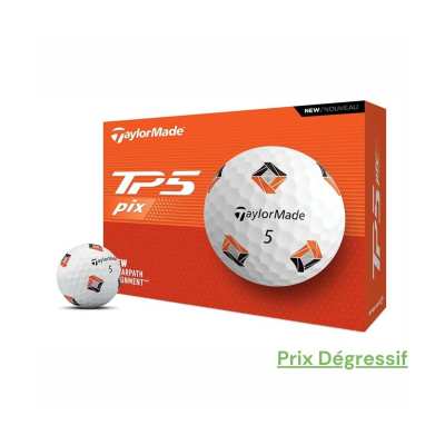 Balles Taylormade TP5 Pix 3.0 2024 Dozen