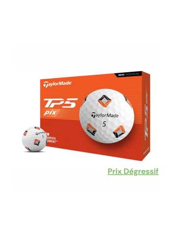 Balles Taylormade TP5 Pix 3.0 2024 Dozen