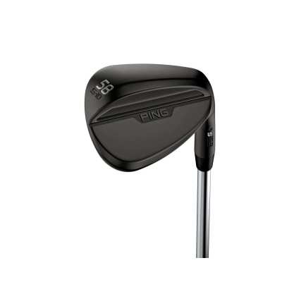 Wedge Ping S159 Midnight Black Acier 58° Présentation