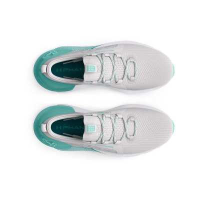 Chaussures Femmes Under Armour Phantom Golf Grey Turquoise