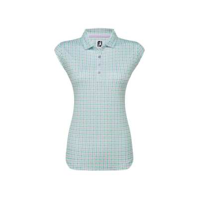 Polo Femme Footjoy Gingham Print SS24