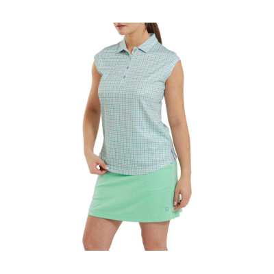 Polo Femme Footjoy Gingham Print SS24