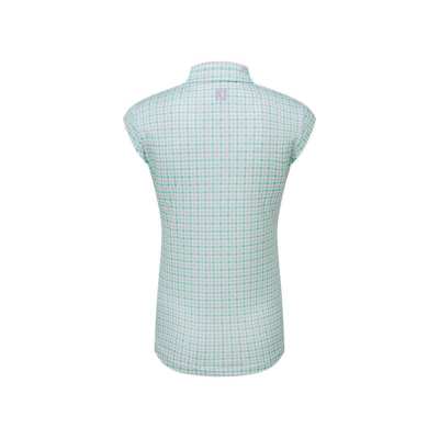 Polo Femme Footjoy Gingham Print SS24