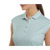 Polo Femme Footjoy Gingham Print SS24