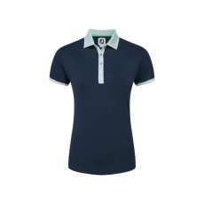 Polo Femme Footjoy Gingham Trim SS24