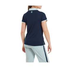Polo Femme Footjoy Gingham Trim SS24