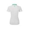 Polo Femme Footjoy Col Blok SS24 White Mint
