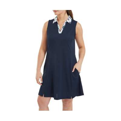Robe Footjoy Floral Trim SS24 Navy