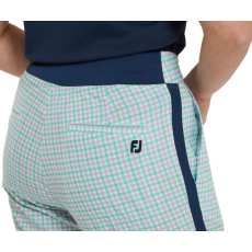 Pantalon Femme Footjoy Light Cropped 7/8 SS24 Vichy Lavender Mint