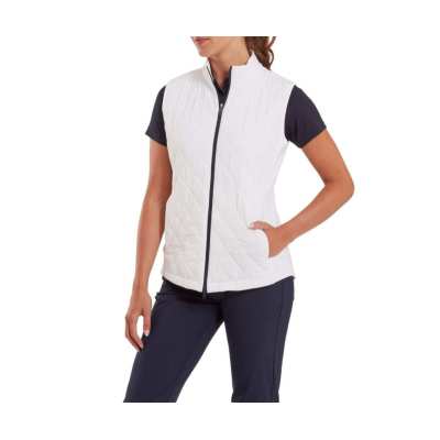Veste Femme Sans Manche Footjoy Light Insulated SS24 White