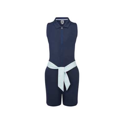 Combi Short Sans Manche Footjoy Romper SS24 Navy
