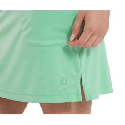 Jupe Short Footjoy Skort Gingham Trim SS24 Mint