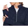 Veste Femme Footjoy Floral Embossed Midlayer SS24 Navy