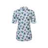 Polo Femme Footjoy Floral SS24 Lavender Mint Navy