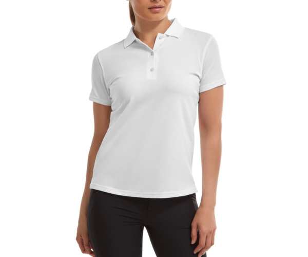 Polo Femme Footjoy Stretch Pique Solid SS24 White