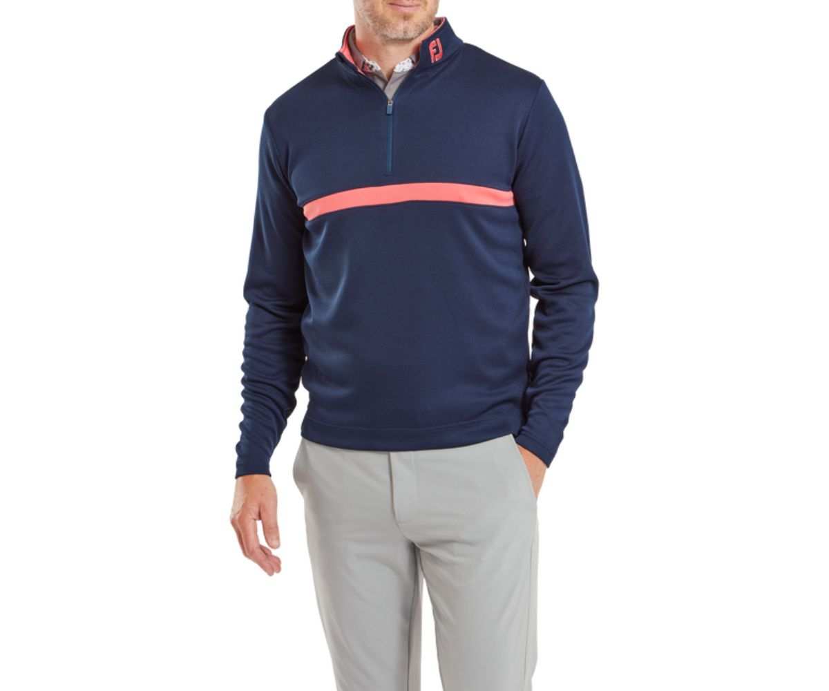 Pull Footjoy Inset STP Midlayer SS24 Navy