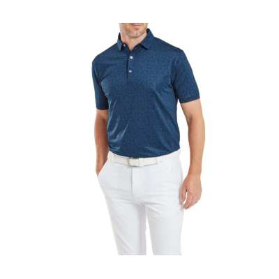 Polo Footjoy Painted Floral SS24 Navy