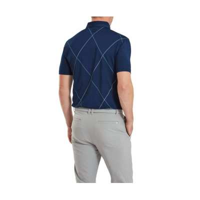 Polo Footjoy Raker Print SS24 Navy