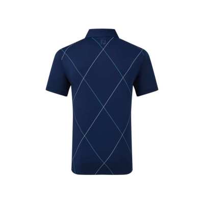 Polo Footjoy Raker Print SS24 Navy