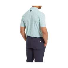 Polo Footjoy Tweed Texture SS24 Sea Glass