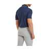 Polo Footjoy Solid With Primrose Trim Self Collar SS24 Navy