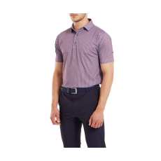 Polo Footjoy Shell Foulard SS24 Coral Red White