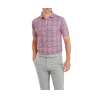 Polo Footjoy Primrose Print Lisle SS24 Red