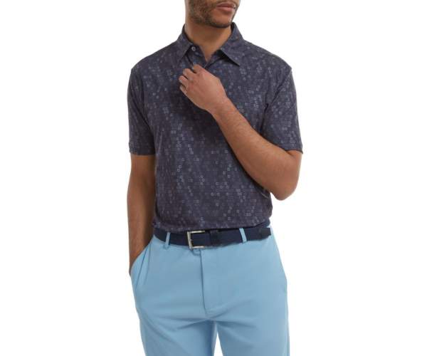 Polo Footjoy Digi Camo FJ Print Lisle