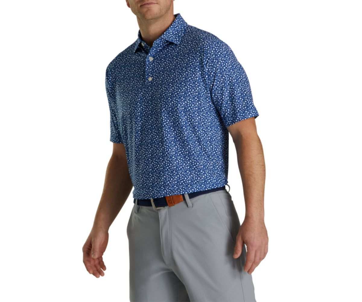 Polo Footjoy Tossed Tulip Lisle