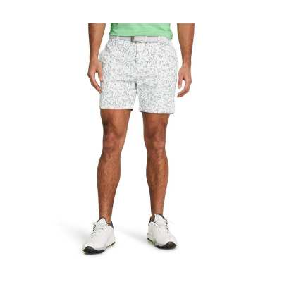 Short Under Armour Iso-Chill Printed SS24 White Navy