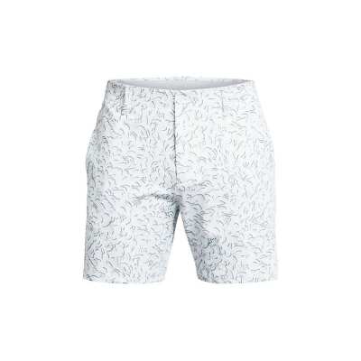 Short Under Armour Iso-Chill Printed SS24 White Navy