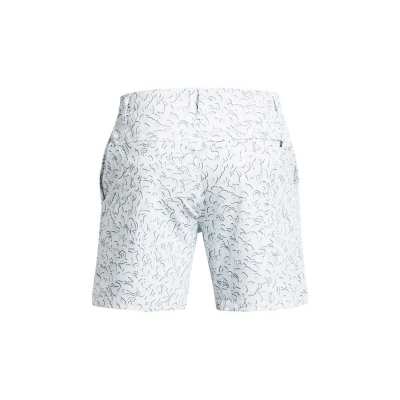 Short Under Armour Iso-Chill Printed SS24 White Navy