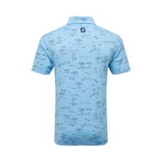 Polo Footjoy Tropic Golf Print Lisle