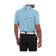 Polo Footjoy Tropic Golf Print Lisle
