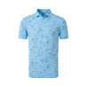 Polo Footjoy Tropic Golf Print Lisle