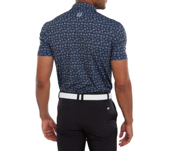 Polo Footjoy Travel Print Lisle
