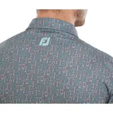 Polo Footjoy Glass Print Lisle