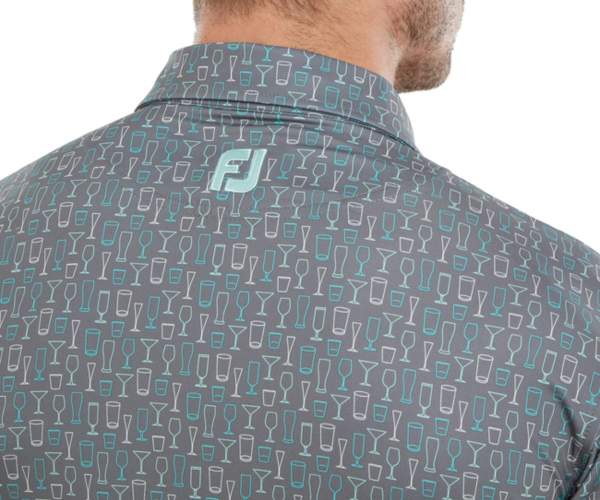 Polo Footjoy Glass Print Lisle