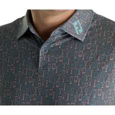 Polo Footjoy Glass Print Lisle