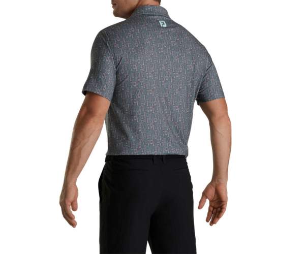 Polo Footjoy Glass Print Lisle