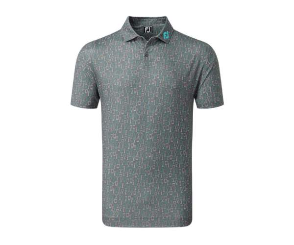 Polo Footjoy Glass Print Lisle