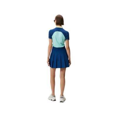Polo Femme J.Lindeberg Makena SS24 Estate Blue