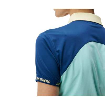 Polo Femme J.Lindeberg Makena SS24 Estate Blue