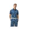 Polo J.Lindeberg Tour Tech Reg Fit Print SS24 Savanna Estate Blue