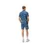 Polo J.Lindeberg Tour Tech Reg Fit Print SS24 Savanna Estate Blue